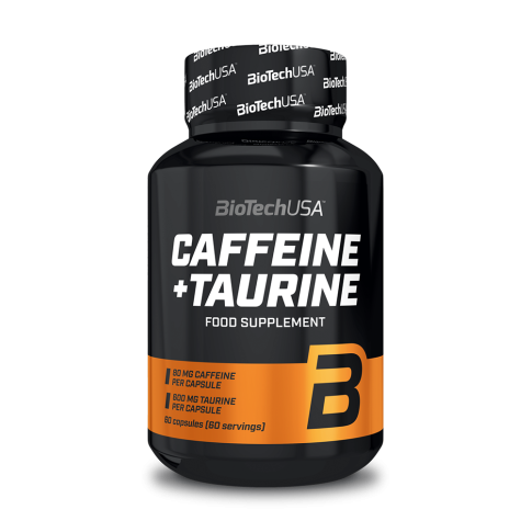 Caffeine + Taurine - 60 kapszula