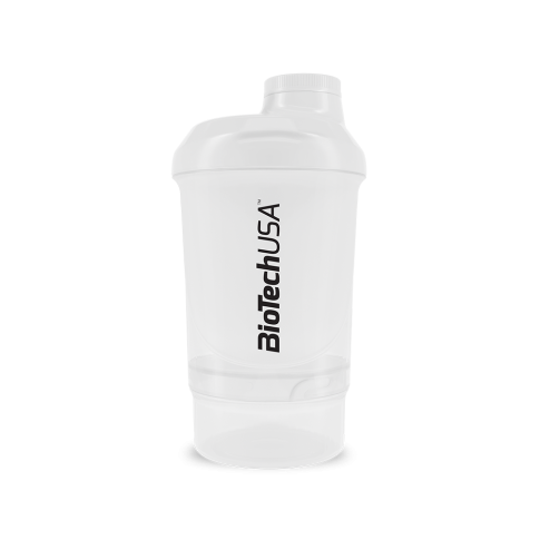 Wave+ Nano Shaker 300 ml (+150 ml) átlátszó