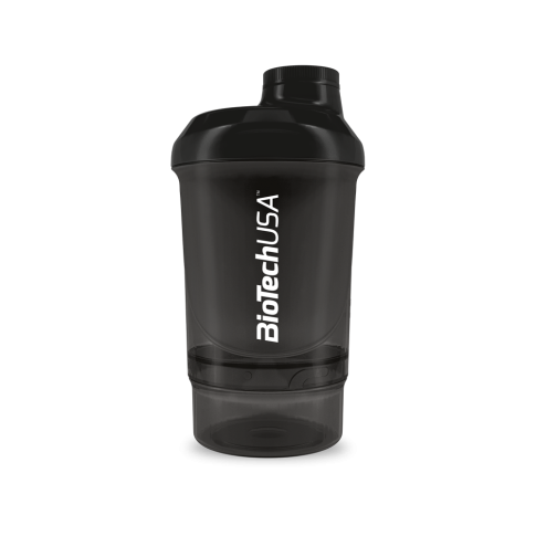 Wave+ Nano Shaker 300 ml (+150 ml) fekete