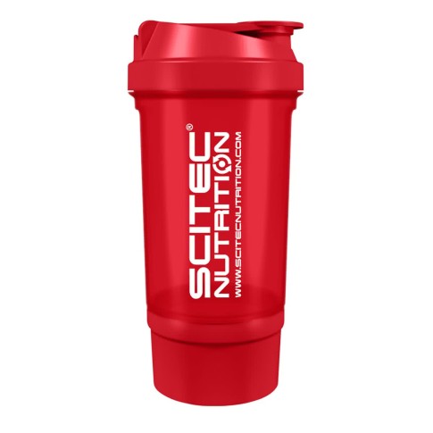 Shaker 0,5 liter (+150 ml) - piros
