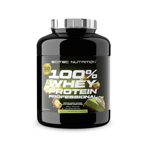 100% Whey Protein Professional - 2350 g matcha-sajttorta (limitált) 100% Whey Protein Professional - 2350 g matcha-sajttorta (limitált)